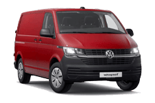 Van Hire Jarrow - Red VW Transporter Automatic - Van hire Jarrow